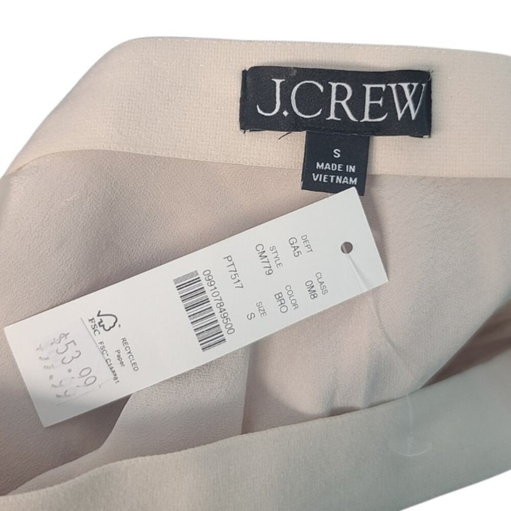 J. Crew Gwyneth Flounce-Hem Skirt Leopard Print Midi CM779 Small NWT - Picture 3 of 4